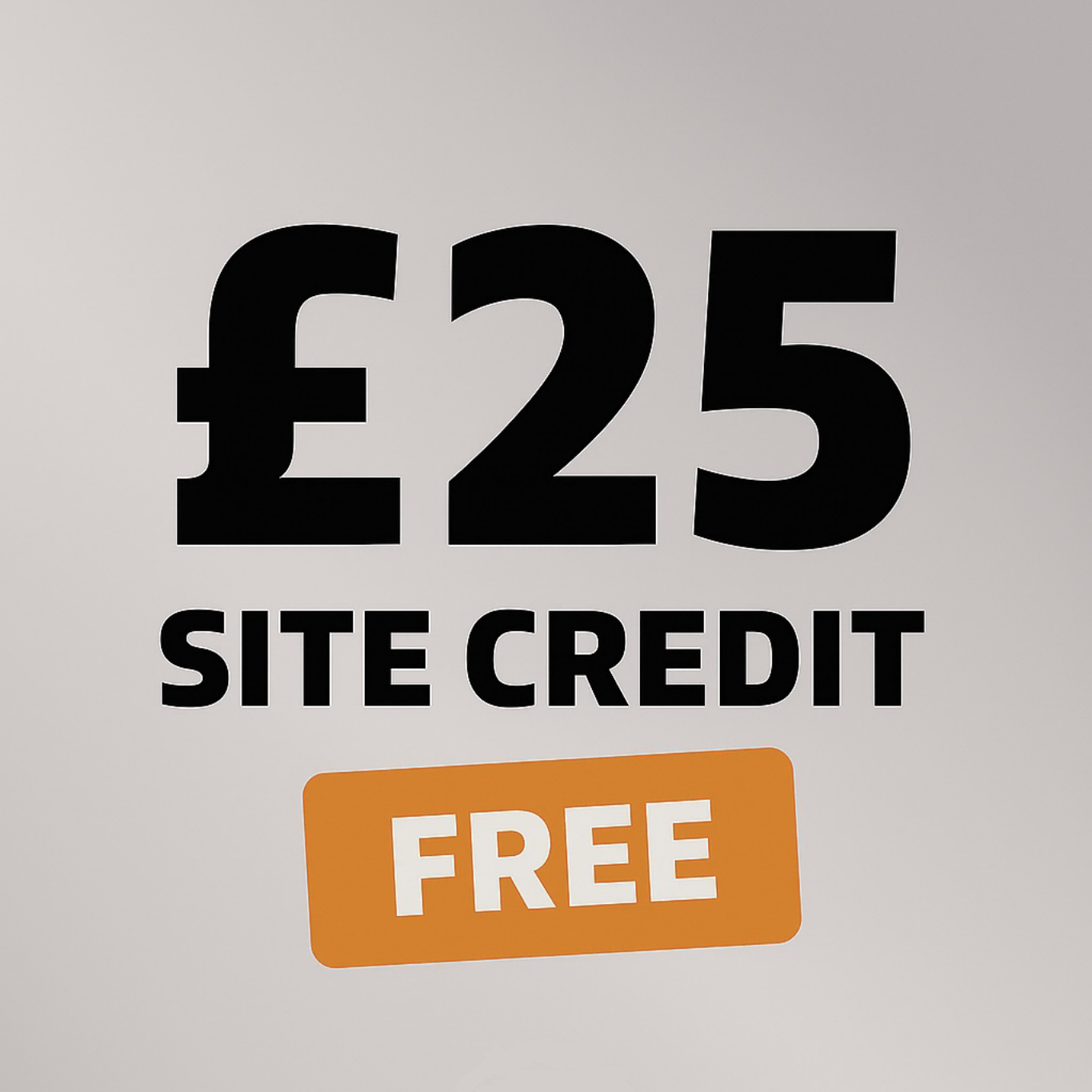 win £25 site credit!