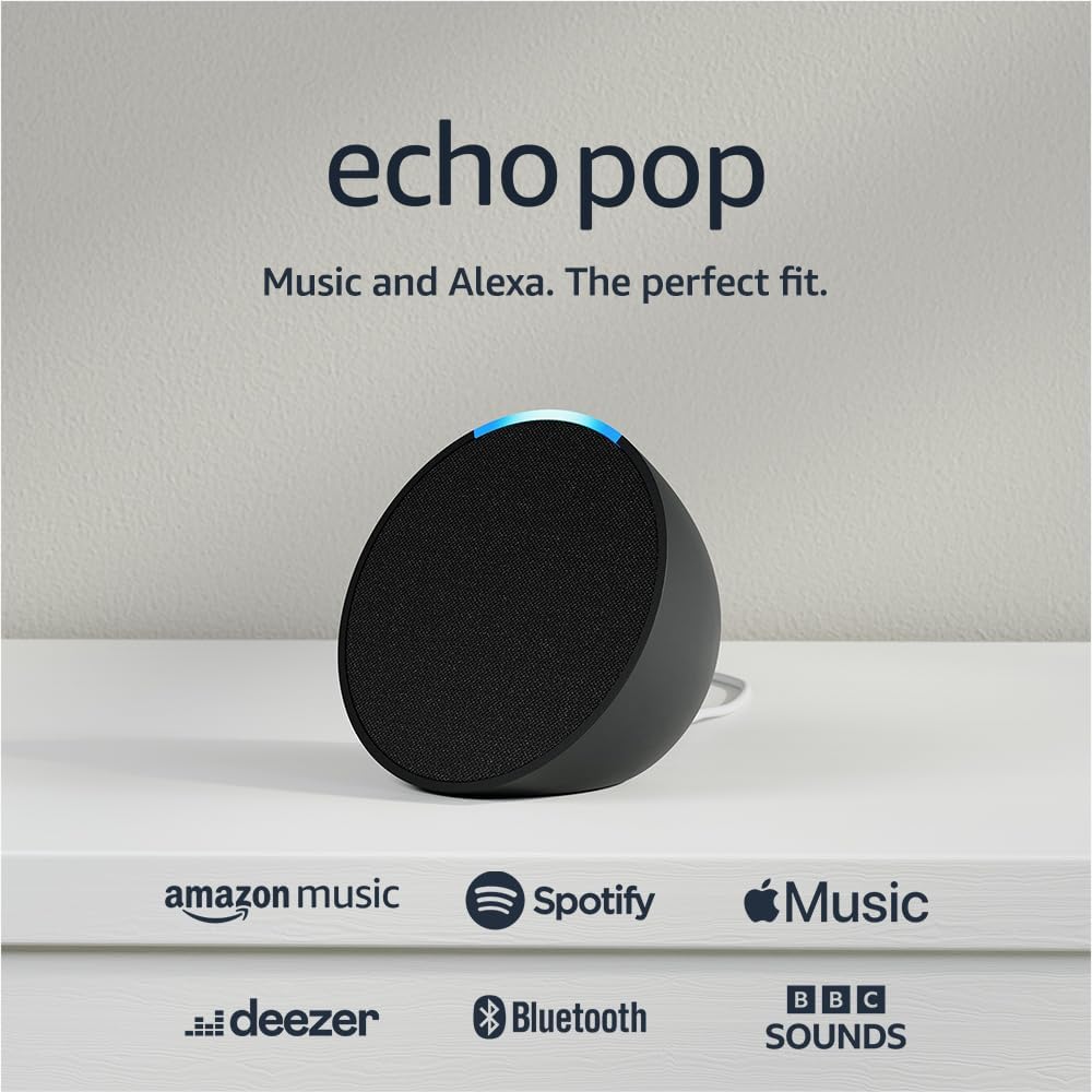 win an amazon echo pop!
