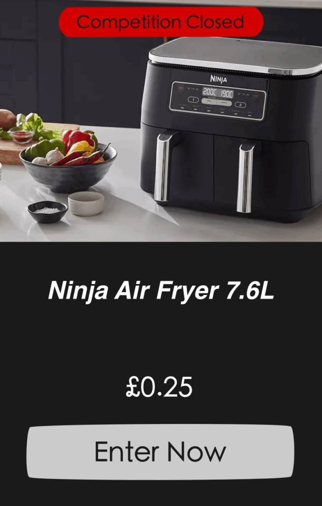 ninja air fryer black closed
